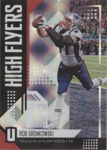 2018 Panini Unparalleled Rob Gronkowski #HF-RG