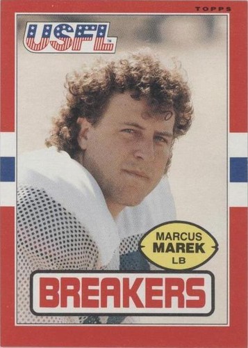 1985 Topps USFL Marcus Marek #108