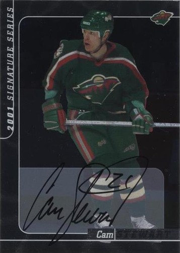 2000-01 In the Game Be A Player Signature Series - Cam Stewart #151