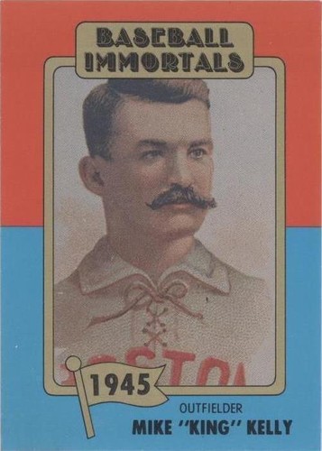 1980-84 SSPC Baseball Immortals 1st Printing - King Kelly #36