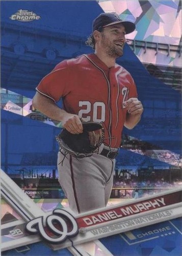 2017 Topps Chrome Sapphire Edition - Daniel Murphy #62