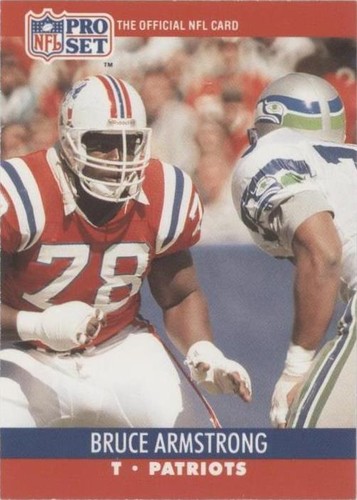 1990 Pro Set Bruce Armstrong #575