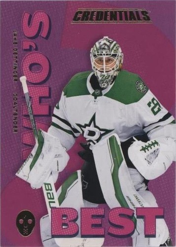 2023-24 Upper Deck Credentials - Jake Oettinger #WB-JO