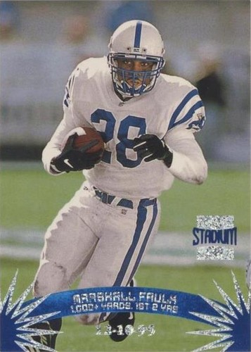 1996 Topps Stadium Club Marshall Faulk #159