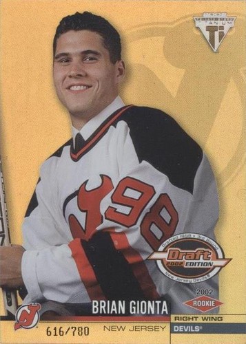2001-02 Pacific Private Stock Titanium Draft Edition - Brian Gionta #148