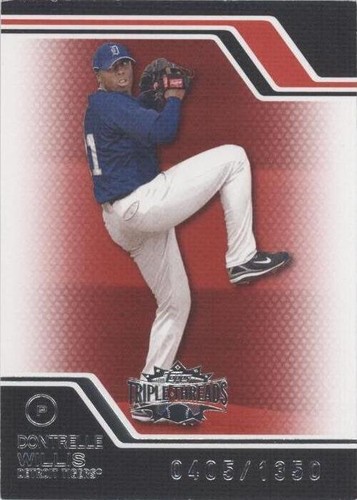 2008 Topps Triple Threads - Dontrelle Willis #39