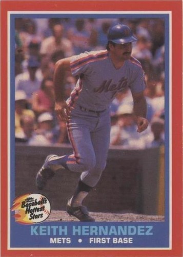 1987 Fleer Baseball's Hottest Stars - Keith Hernandez #21