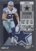 2018 Panini Contenders Optic Sean Lee #68