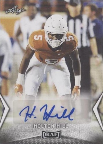 2018 Leaf Draft Holton Hill #BA-HH2