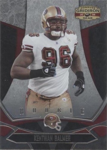 2008 Donruss Gridiron Gear Kentwan Balmer #158