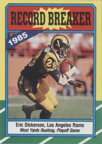 1986 Topps Eric Dickerson #2