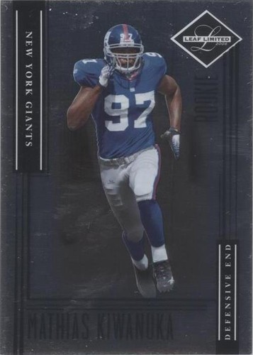 2006 Leaf Limited Mathias Kiwanuka #224