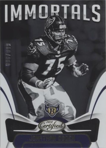 2018 Panini Certified Jonathan Ogden #120