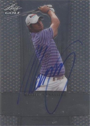 2011 Leaf Metal - Matteo Manassero #BA-MM1