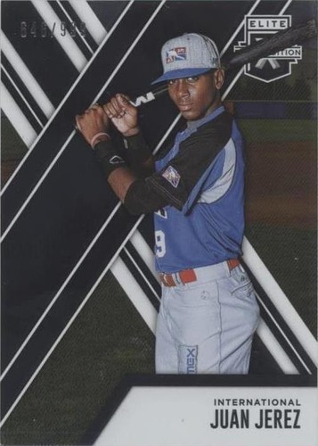2017 Panini Elite Extra Edition - Juan Jerez #162