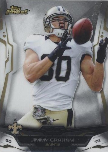 2014 Topps Finest Jimmy Graham #5