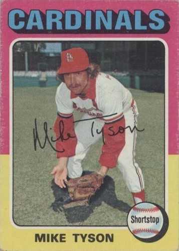 1975 Topps - Mike Tyson #231