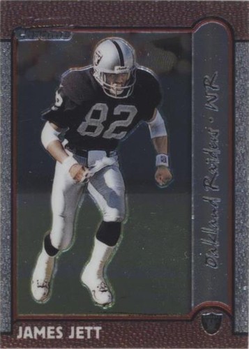 1999 Bowman Chrome James Jett #23