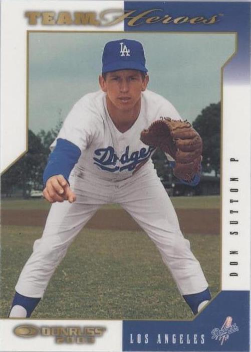 Donruss Team Heroes 2003 - Don Sutton #265