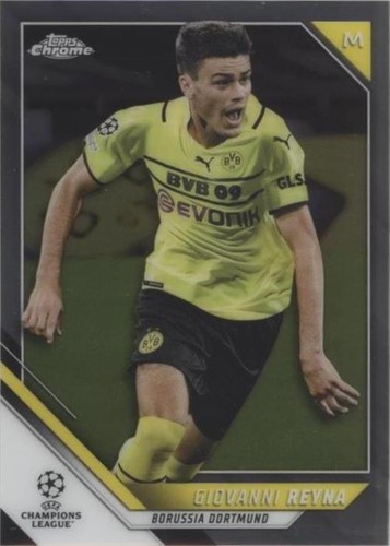 2021-22 Topps Chrome UCL Giovanni Reyna #26