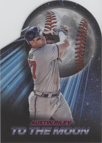 Austin Riley 2024 Big League Blue Foil Parallel #267 X Topps | eBay