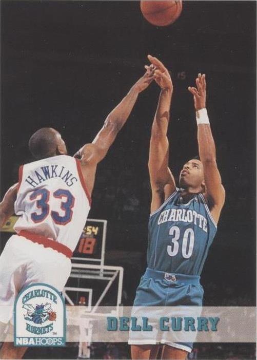 1993-94 NBA Hoops - Dell Curry #19