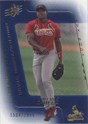 2001 SPx - William Ortega #109