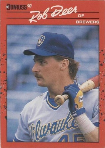 1990 Donruss - Rob Deer #55