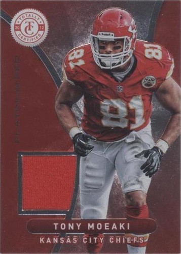 2012 Totally Certified Tony Moeaki #89