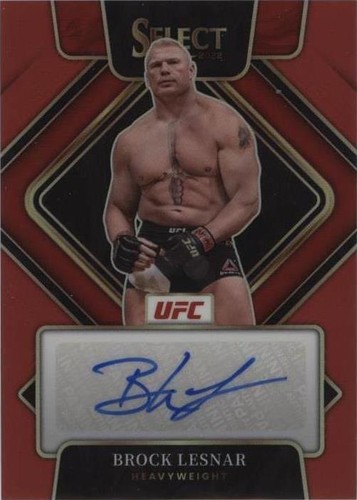 2022 Panini Select UFC - Brock Lesnar #SG-BLS
