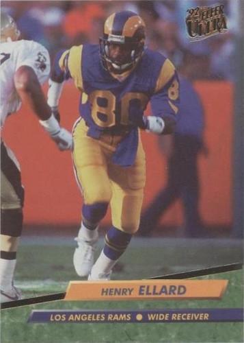 1992 Fleer Ultra Henry Ellard #205