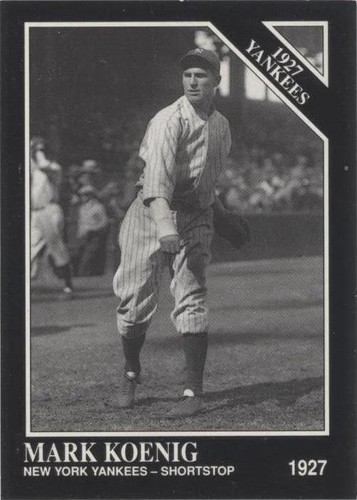 1991 The Sporting News Conlon Collection - Mark Koenig #125