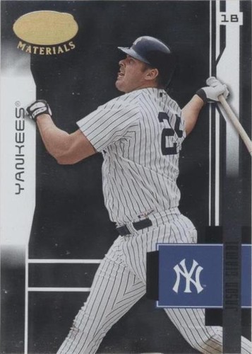 2003 Leaf Certified Materials - Jason Giambi #126
