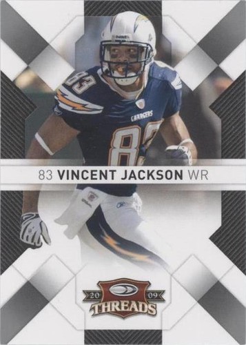 2009 Donruss Threads Vincent Jackson #82
