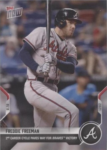 2021 Topps Now - Freddie Freeman #678