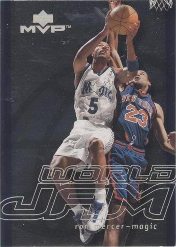 2000-01 Upper Deck MVP - Ron Mercer #WJ14