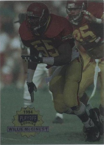 1994 Playoff Willie McGinest #316
