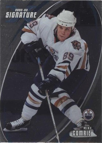 2002-03 In the Game Be A Player Signature Series - Mike Comrie #003