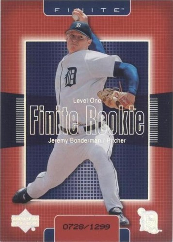 2003 Upper Deck Finite - Jeremy Bonderman #236