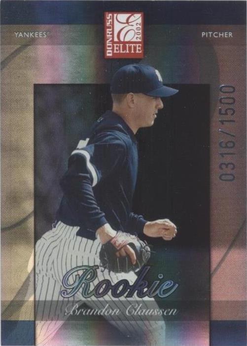 2002 Donruss Elite - Brandon Claussen #169