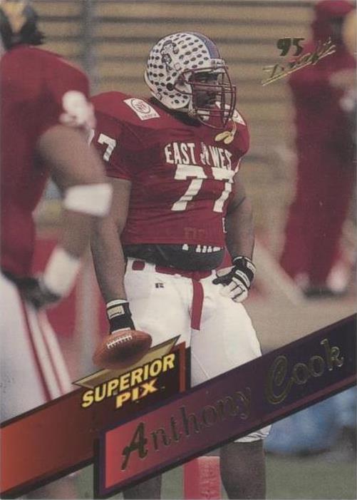 1995 Superior Pix Anthony Cook #77