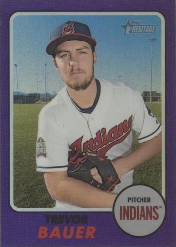 2017 Topps Heritage High Number - Trevor Bauer #THC-715