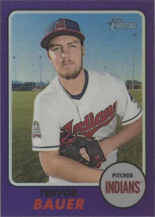 2017 Topps Heritage High Number - Trevor Bauer #THC-715