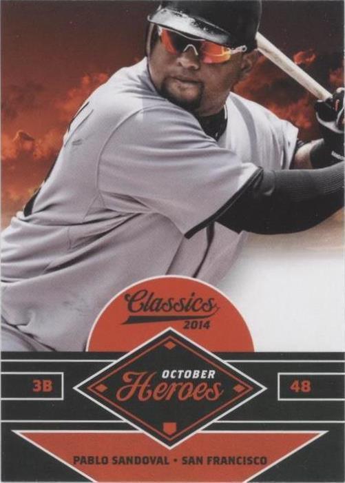 Panini Classics 2014 - Pablo Sandoval #17