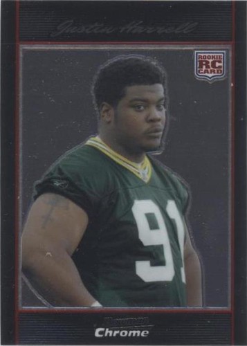 2007 Bowman Chrome Justin Harrell #BC29
