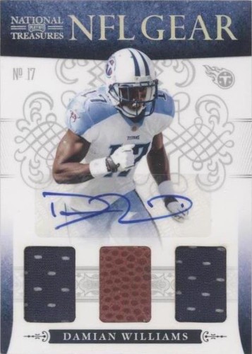 2010 Playoff National Treasures Damian Williams #35