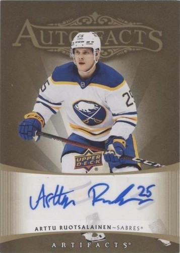 2022-23 Upper Deck Artifacts - Arttu Ruotsalainen #RAF-AR