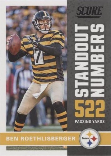 2017 Score Ben Roethlisberger #13