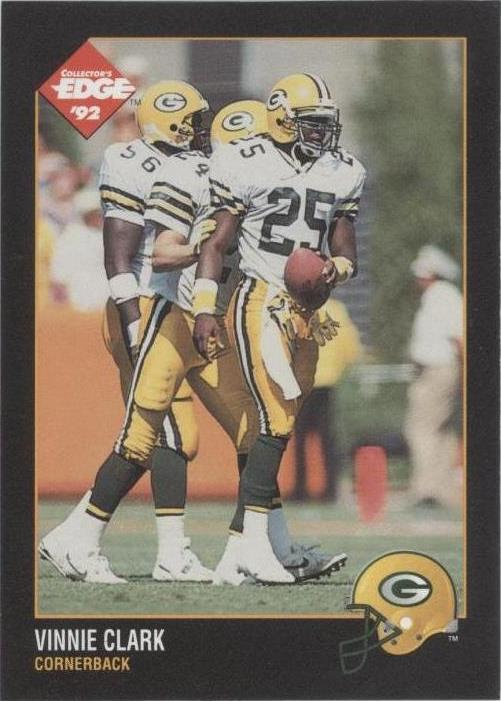 1992 Collector's Edge Vinnie Clark #53