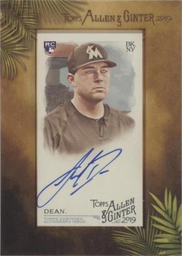 2019 Topps Allen & Ginter - Austin Dean #MA-AD